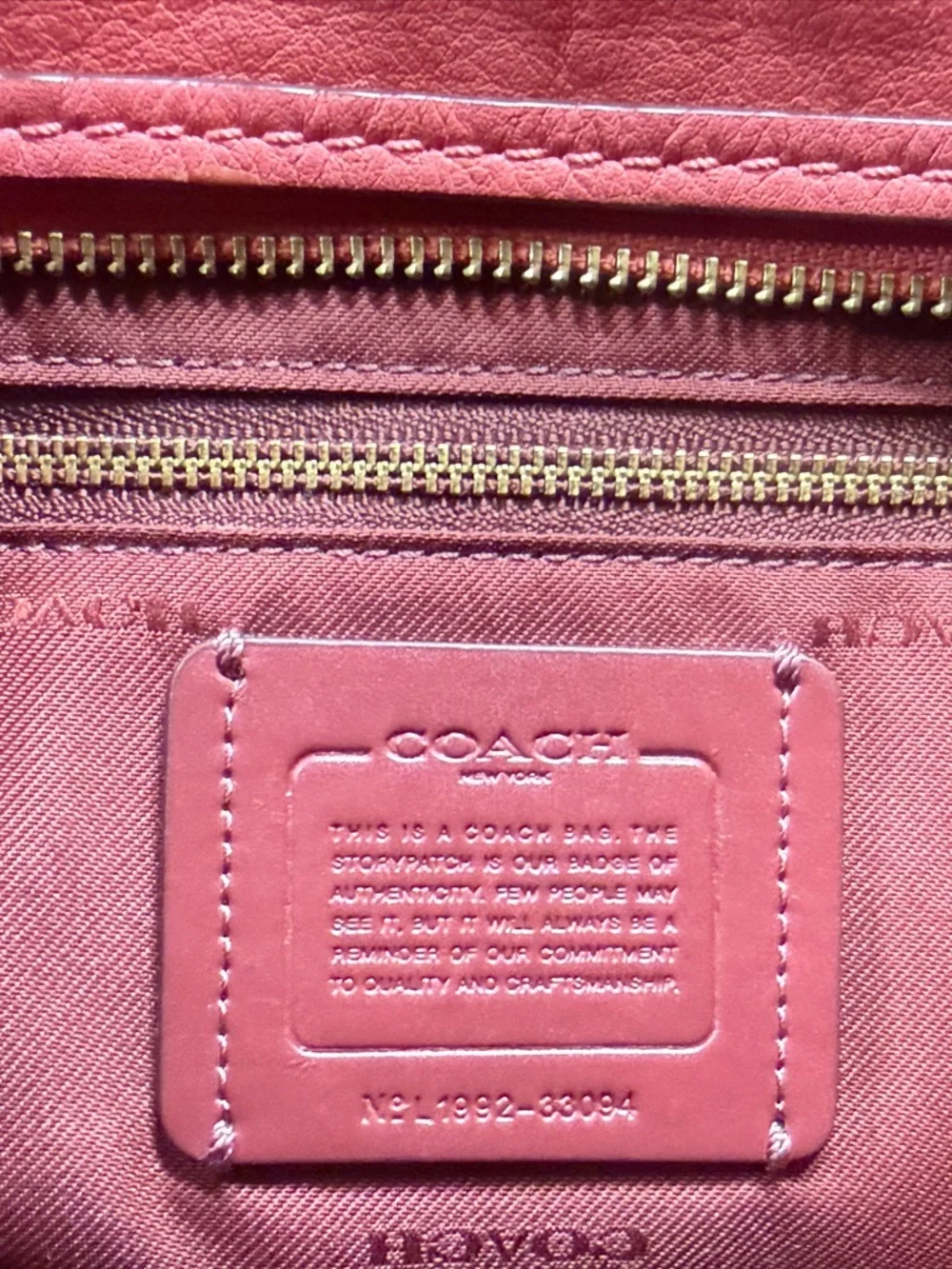 💕 Coach Dreamer 27 Orchid Pink Leather Satchel Crossbody Gold Hardware ✨ - Picture 12 of 15